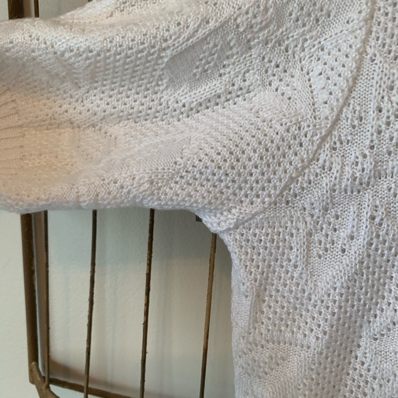 Vintage Kenneth Too! White Knit Top - Picture 5 of 8